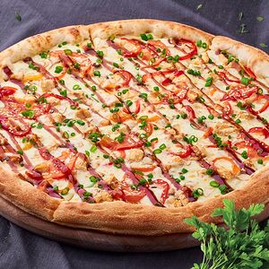 Пицца Чикен Терияки маленькая