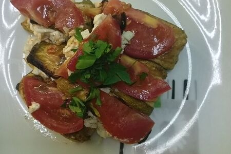 тещины язычки из кабачков с сыром и помидором