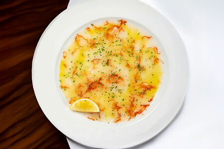 Карпаччо из аргентинских креветок