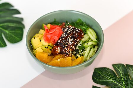 Поке Сливочный угорь Mini