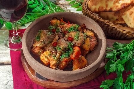 Чатушули с вешенками