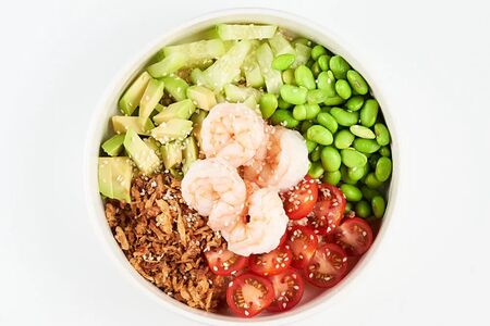 Поке с тигровой креветкой