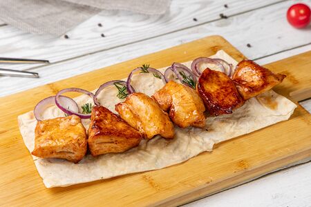 Шашлык филе из индейки 