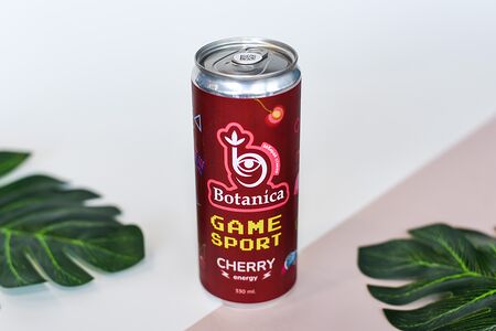 Лимонад Botanica Cherry Game Sport без сахара