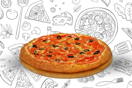 Пицца Итальянская New