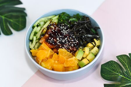 Поке Сливочный угорь