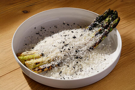 Спаржа на хоспере