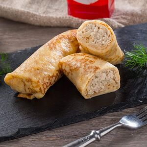 Блины с мясом