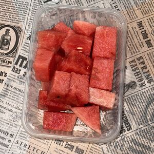 Холодный сладкий арбуз