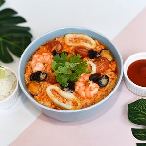 Том Ям с морепродуктами 