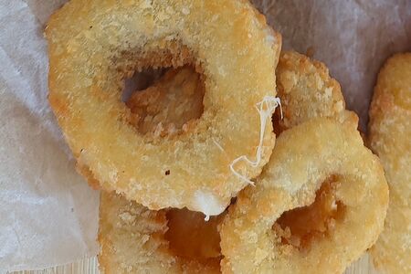 Луковые кольца во фритюре