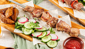 Шампури со свининой