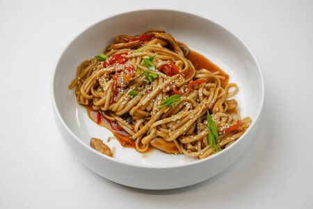 Лапша с курицей