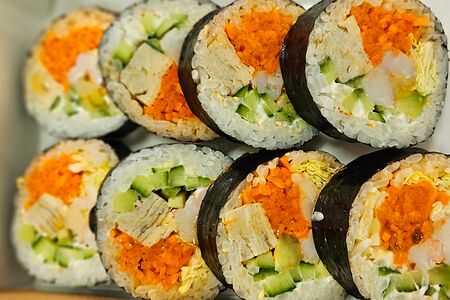 Кимпаб с крабом