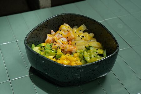 Поке с креветкой