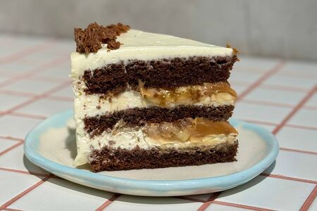 Торт Шоколадно-банановый