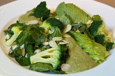 Зеленый салат