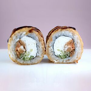 Горячий лосось терияки