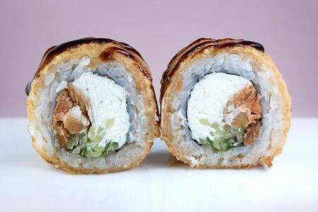 Горячий лосось терияки