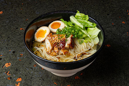 Рамен с курицей