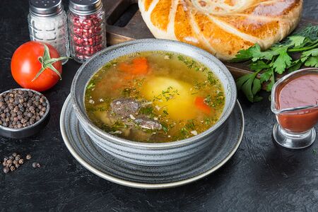 Шурпа с бараниной