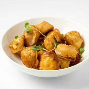 Пельмени куриные жареные 