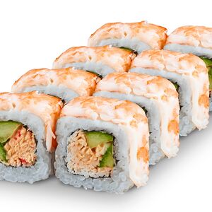 Ролл Камикадзе с крабом