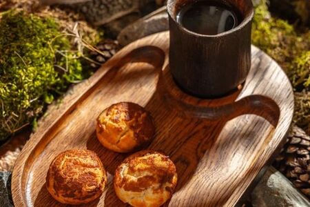 Грибные профитроли 