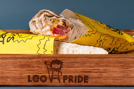 Шаверма с курицей от Лео