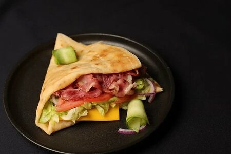 Крепа с беконом