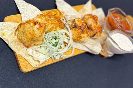 Шашлык из куриных грудок