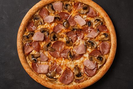 Пицца Буженина-шампиньоны