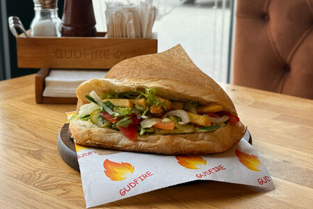 Вегетарианская шаурма в пите