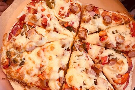 Римская пицца мясная 