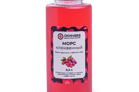 Морс клюквенный 0,33л