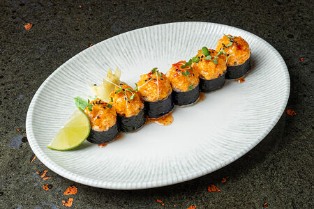 Ролл запеченный с креветкой