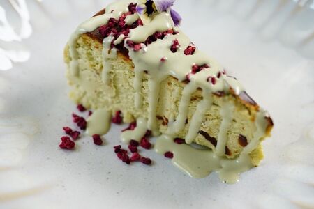 Баскский чизкейк с матча