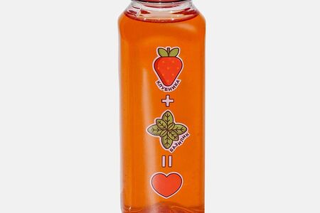 Морс из клубники с базиликом 