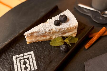 Торт рикотта с грушей