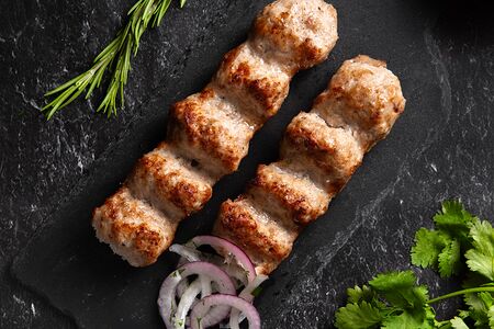 Люля-кебаб из свинины