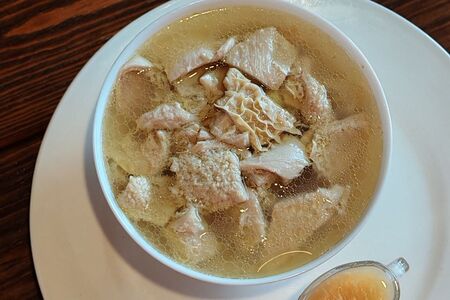 Хашный бульон с требухой