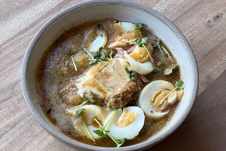 Окрошка с мортаделлой