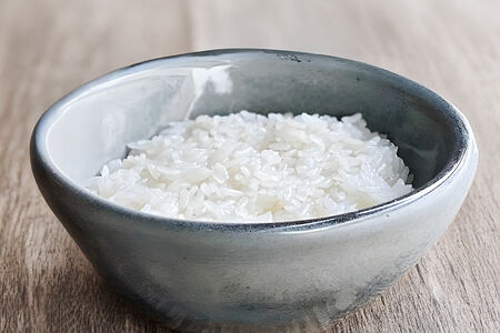 Рис на пару