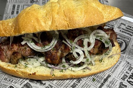 Шашлык свиной (мякоть в батоне)