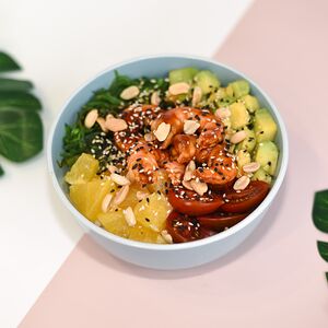 Поке Терияки шримп