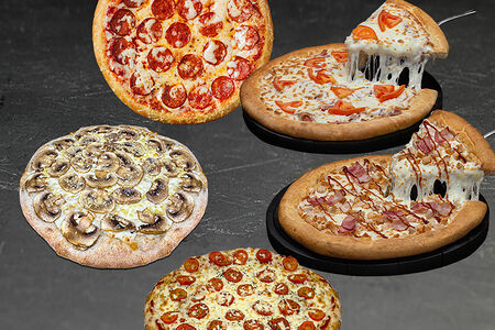 Комбо из 5 пицц