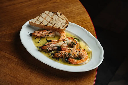 Тигровые креветки по-римски