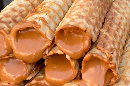 Трубочка со сгущенкой 