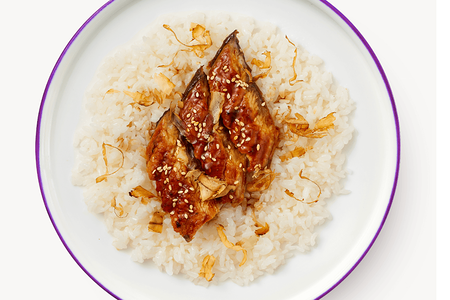 Угорь с рисом и стружкой из тунца Бк/b2b СиМ