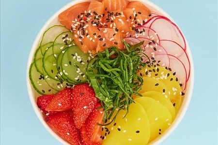 Поке юдзу лосось L